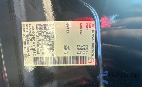 2013 Nissan Leaf S from USA, damaged, VIN 1N4AZ0CP1DC419682